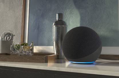 An amazon alexa device