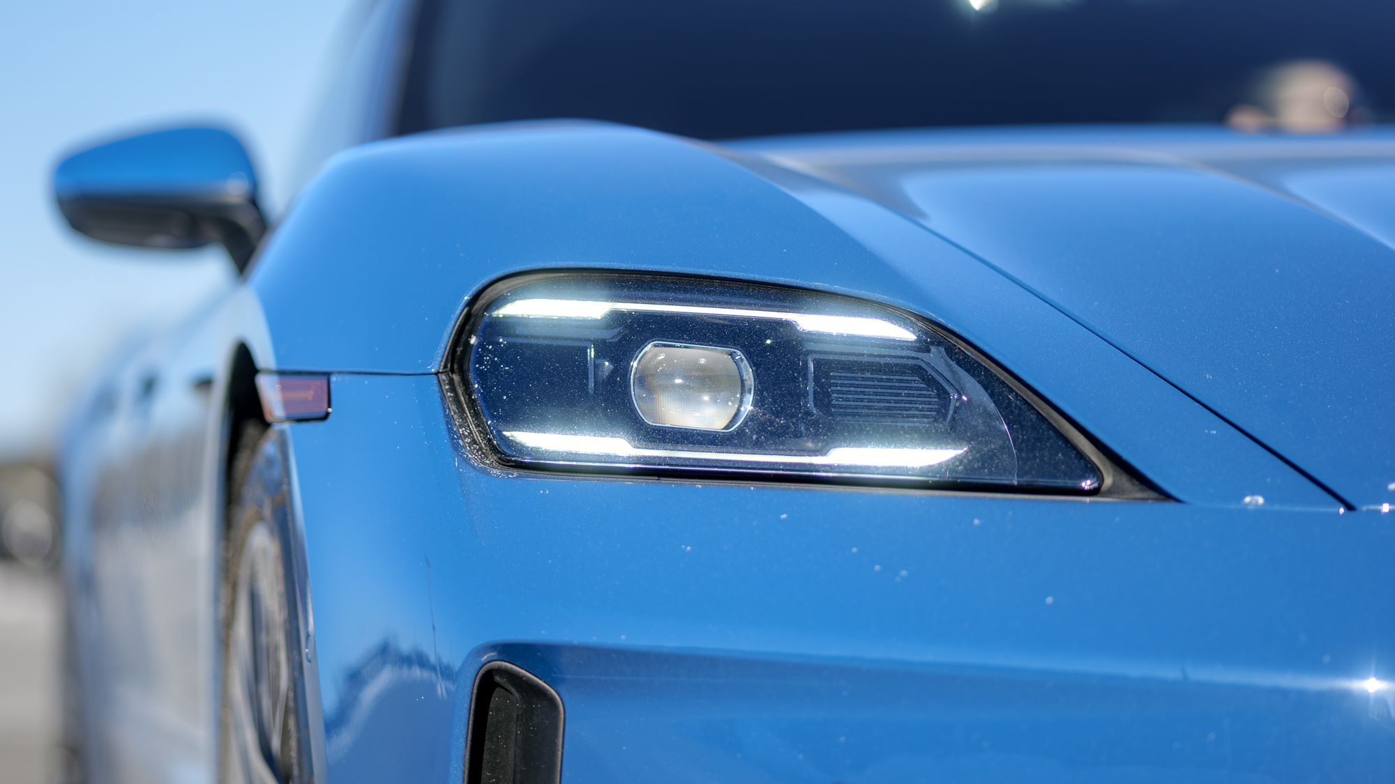 2025 Porsche Taycan test drive.