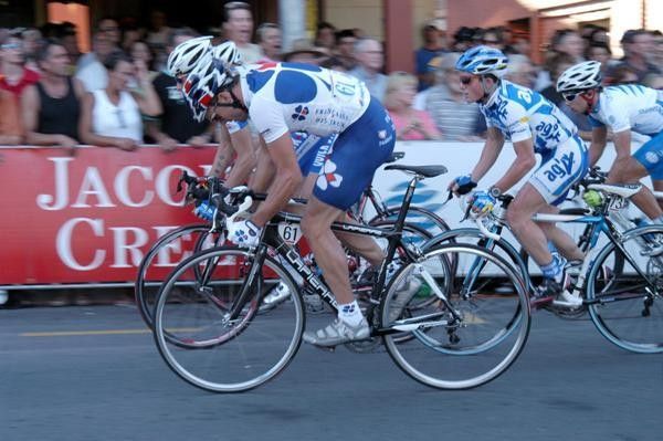 Aussie hero Baden Cooke (FDJeux.com) on a charge