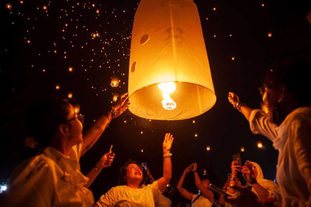 Vesak Day Commemoration In Indonesia
