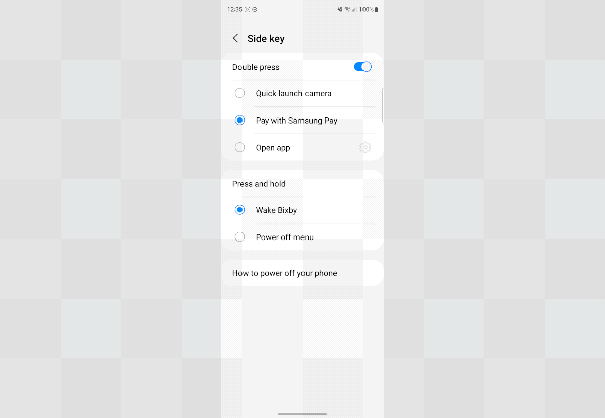 Here’s how to change your Samsung Galaxy side key settings to make ...