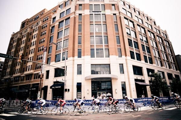 Rolling through downtown Clarendon.