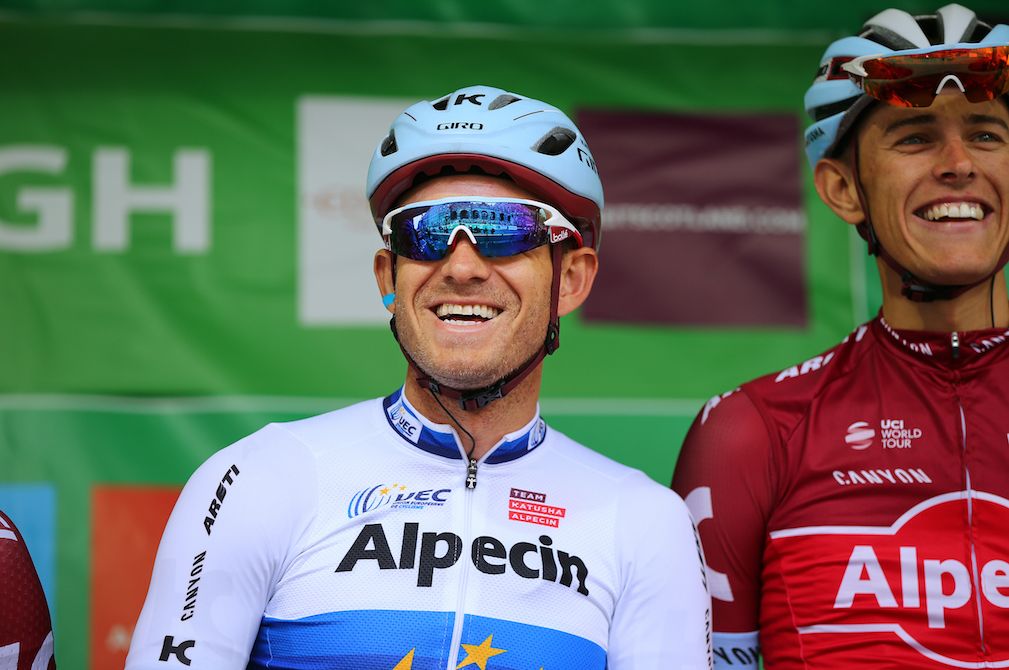 Alexander Kristoff ahead of the opening stage of the Tour of Britain