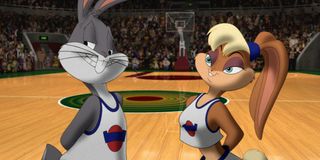 Bugs Bunny and Lola Bunny in Space Jam