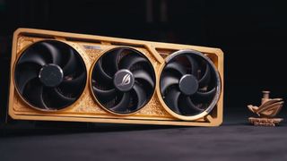 Solid gold ROG Astral RTX 5090D 
