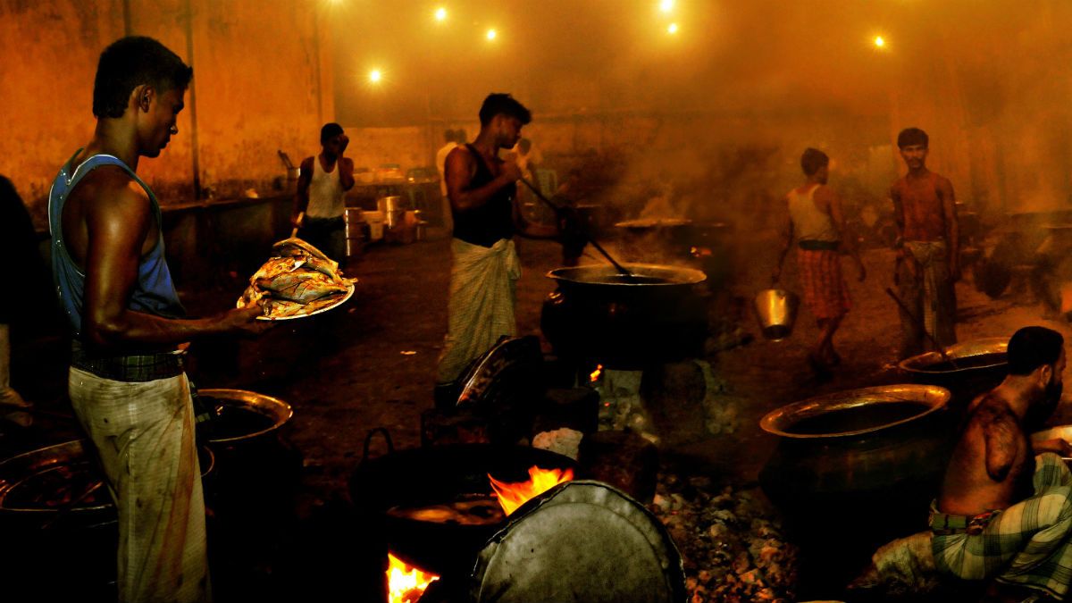 'The Grand Kitchen' by Shoeb Faruquee won in the Food for Celebration category