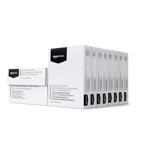 Multipurpose Copy Printer Paper - 4000 Sheets