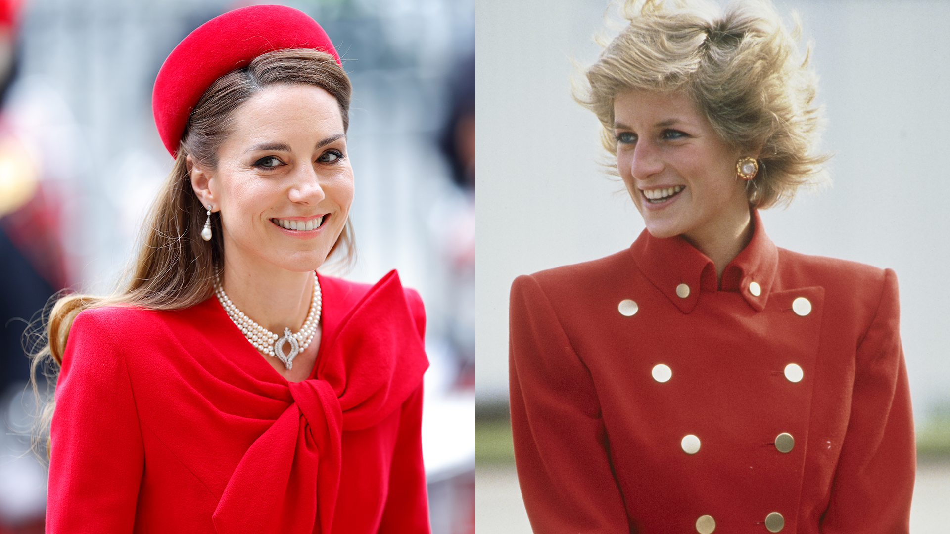 Kate Middleton and Princess Diana