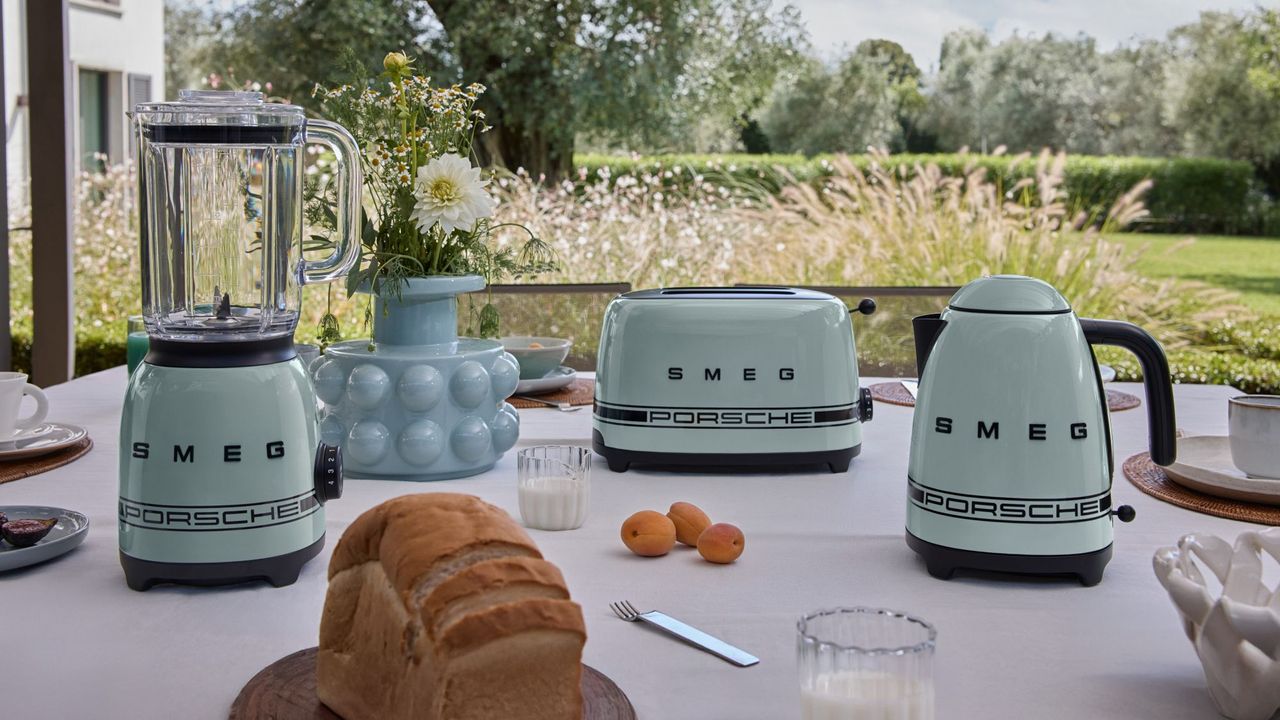 Porsche + Smeg collaboration appliances
