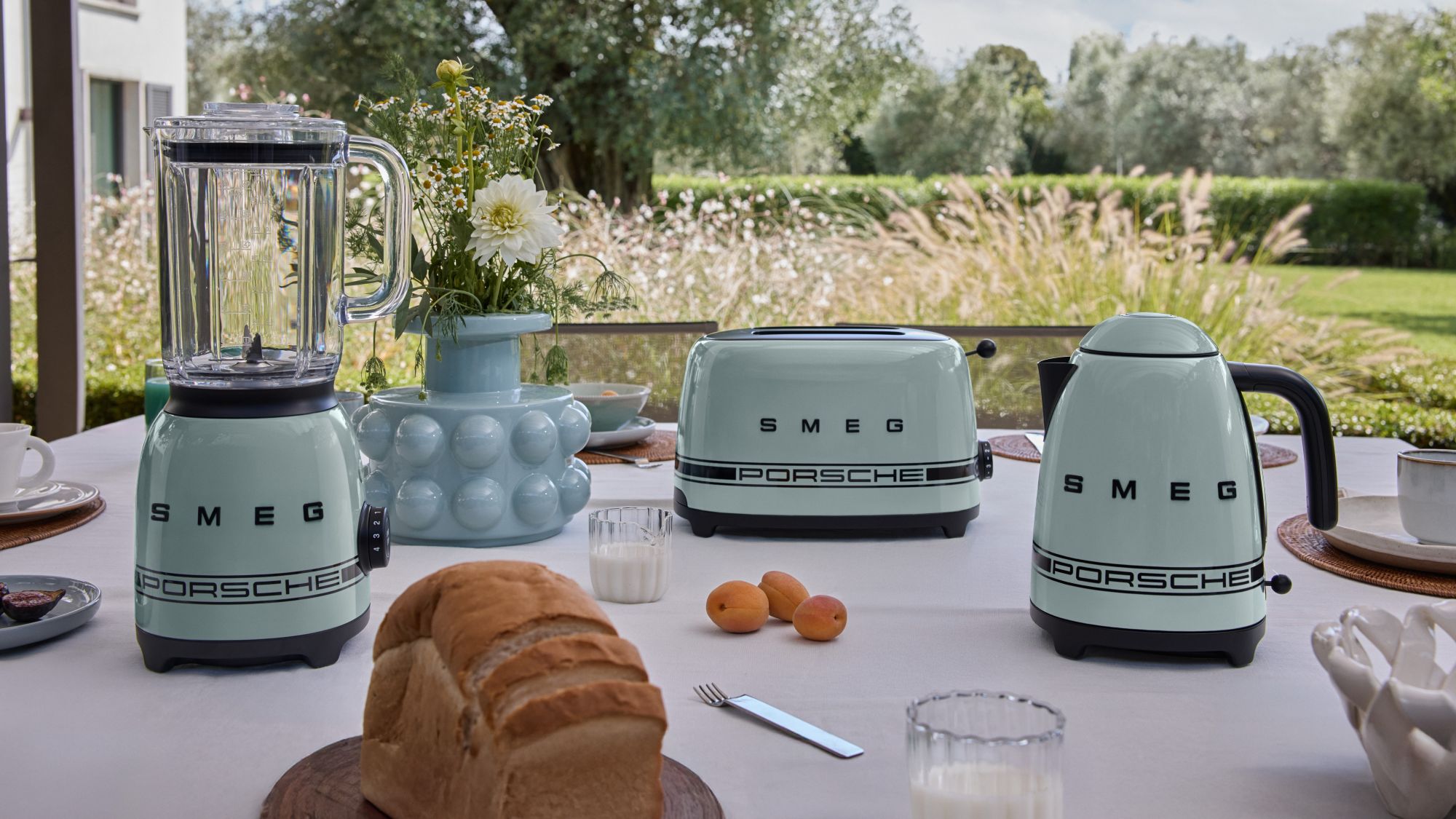Porsche + Smeg collaboration appliances