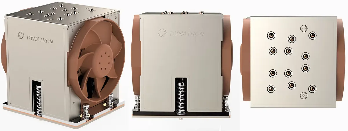 Серверный кулер Dynatron SB1-4U-Active для процессоров AMD EPYC Verano