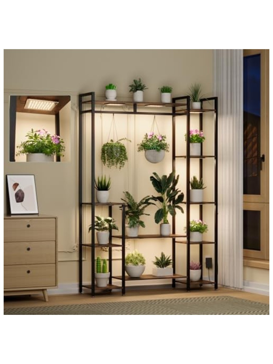 AMAZON, Plant Stand With Grow Lights