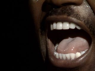 Production still from Marlon Riggs, Tongues Untied, 1989, video.