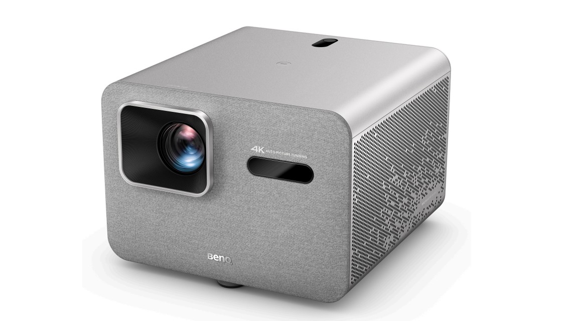 benq TK705i projector on a white background