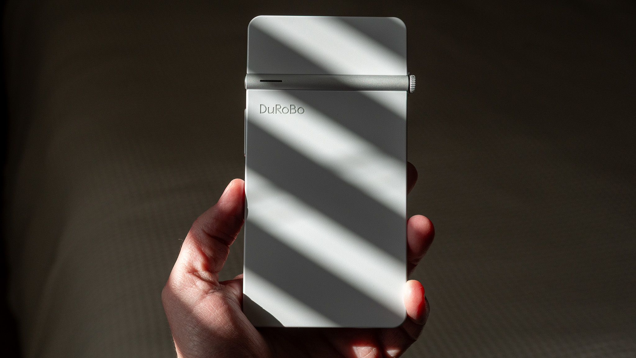 The back of the DuRoBo Krono with sunshafts of light on it