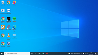 How to hide desktop icons in Windows - access desktop