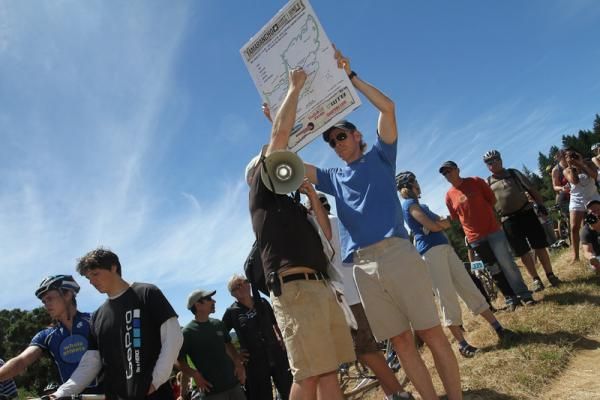 The nearly 30-mile course consisted of four and a half laps of the best singletrack in Marin County, all within the Camp Tamarancho trail network.