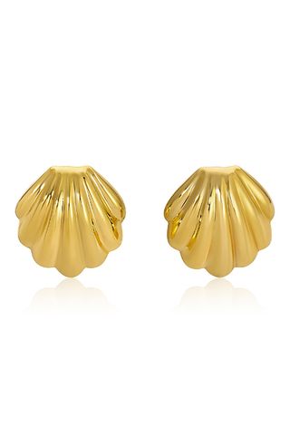 Heaven Mayhem Crown Gold-Plated Earrings