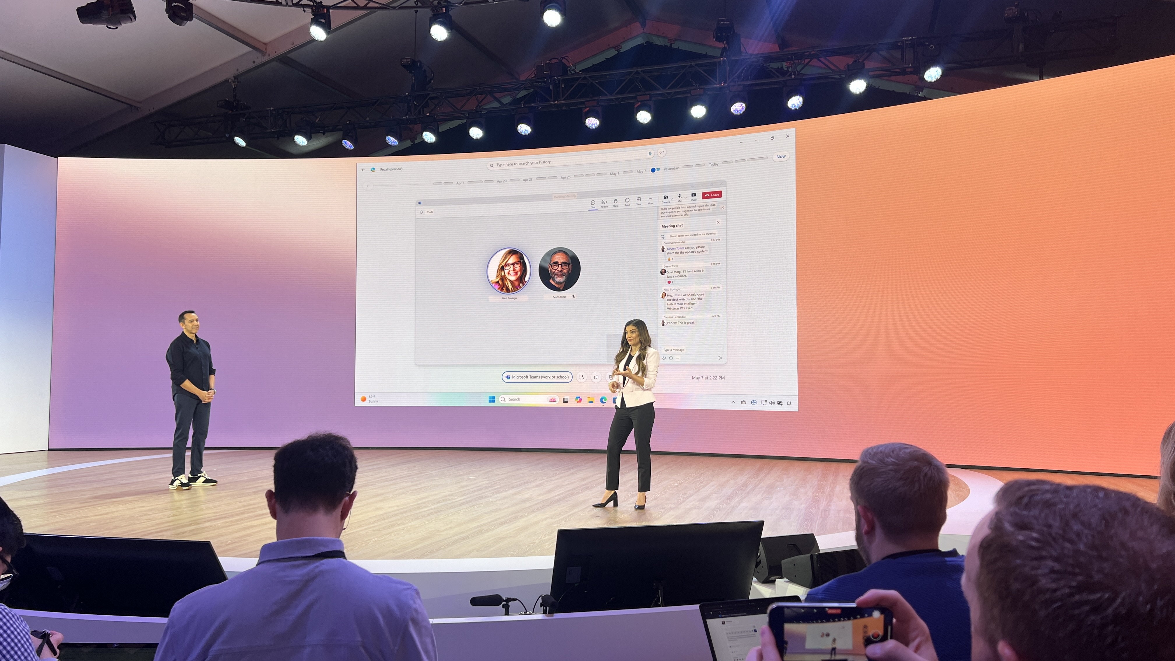 Microsoft Copilot + PC event