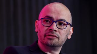 Demis Hassabis speaks onstage during the Frontiers of AI with Demis Hassabis, DeepMind and Francine Laqua, Anchor and Editor-At-Large panel discussion on day one of SXSW London 2025 at Truman Brewery on June 02, 2025 in London, England.