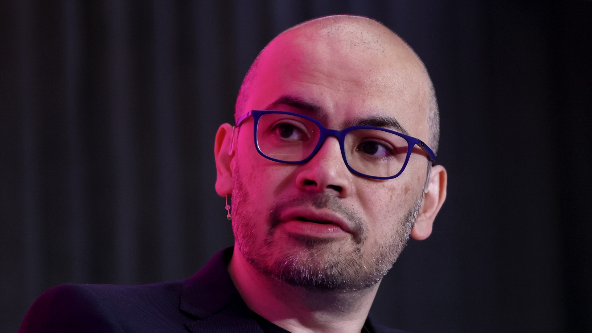 Demis Hassabis speaks onstage during the Frontiers of AI with Demis Hassabis, DeepMind and Francine Laqua, Anchor and Editor-At-Large panel discussion on day one of SXSW London 2025 at Truman Brewery on June 02, 2025 in London, England.