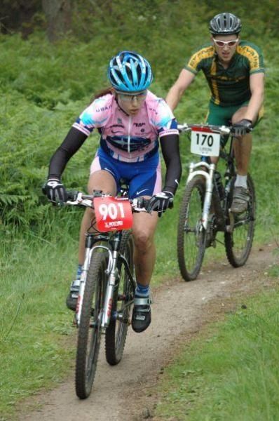 Jenny Copnall in 2005, when she was racing for Subaru / Gary Fisher
