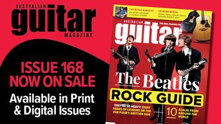 Cover art for Australian Guitar featuring the Beatles