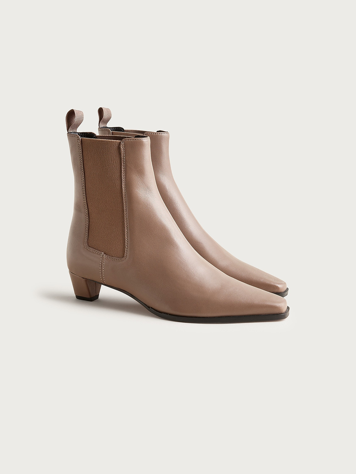 j.crew, Remi Square-Toe Ankle Boots