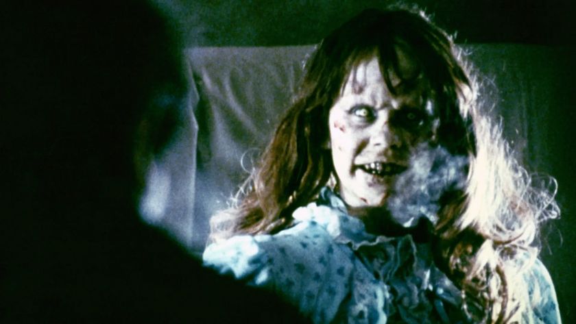 Linda Blair as the possessed Regan in The Exorcist.