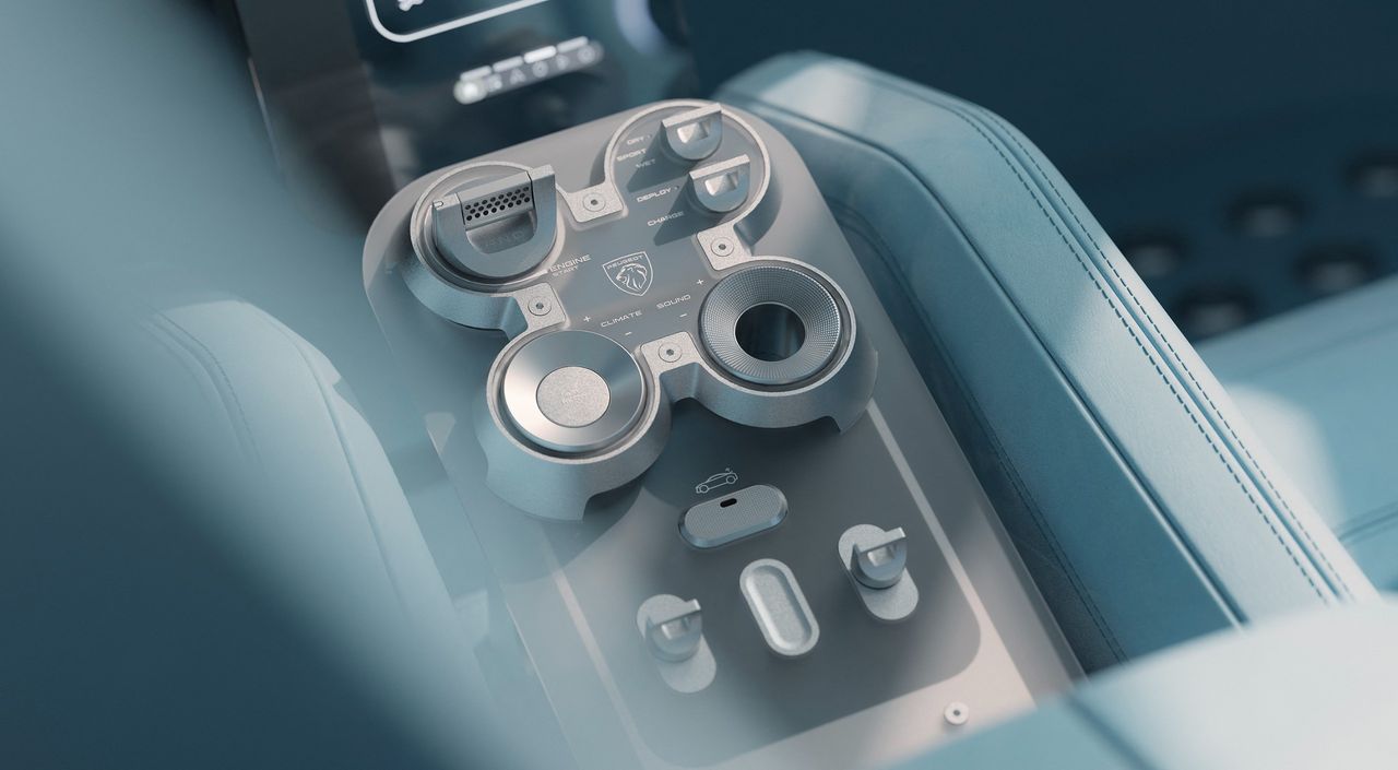 Peugeot RCZ Vision interior