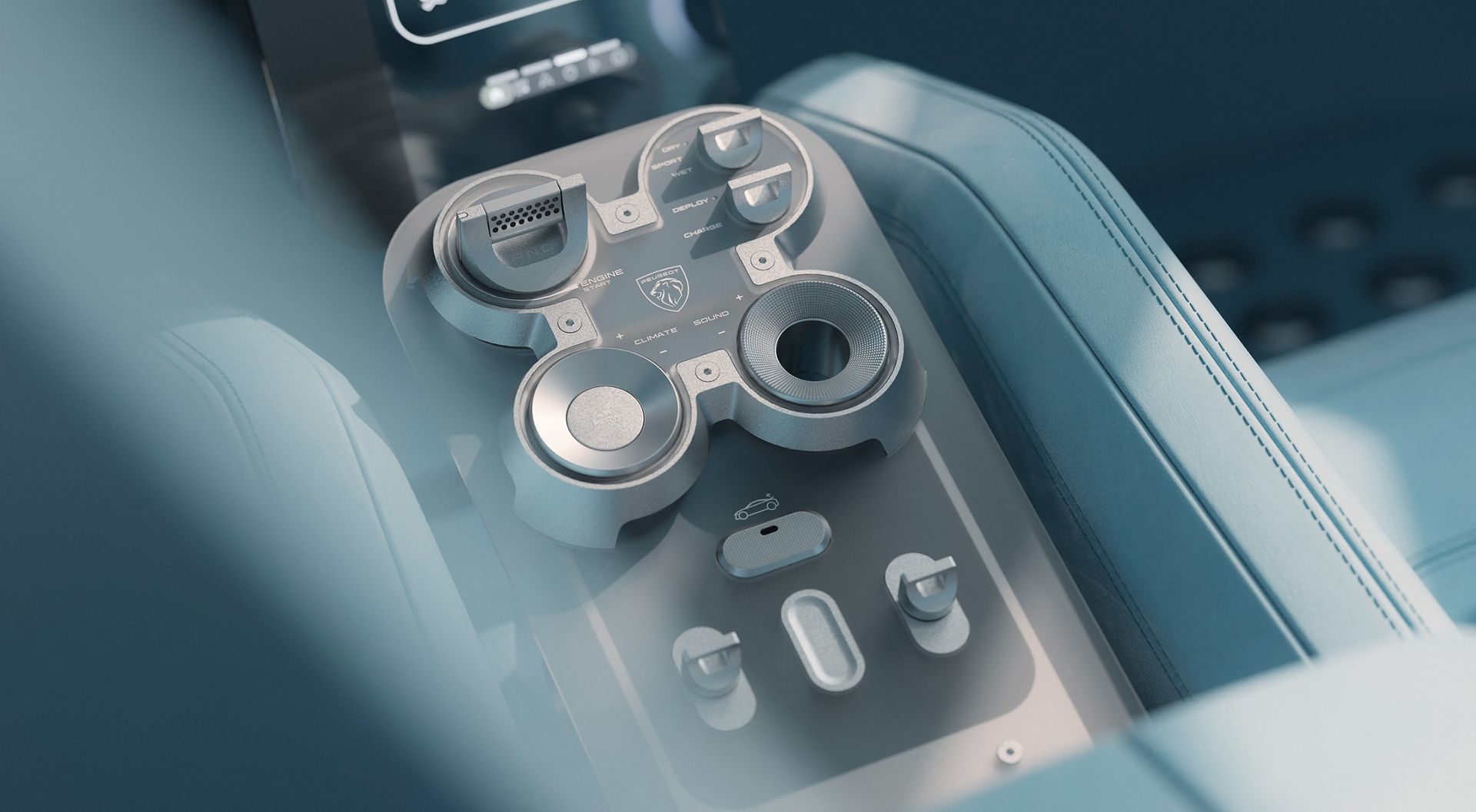 Peugeot RCZ Vision interior