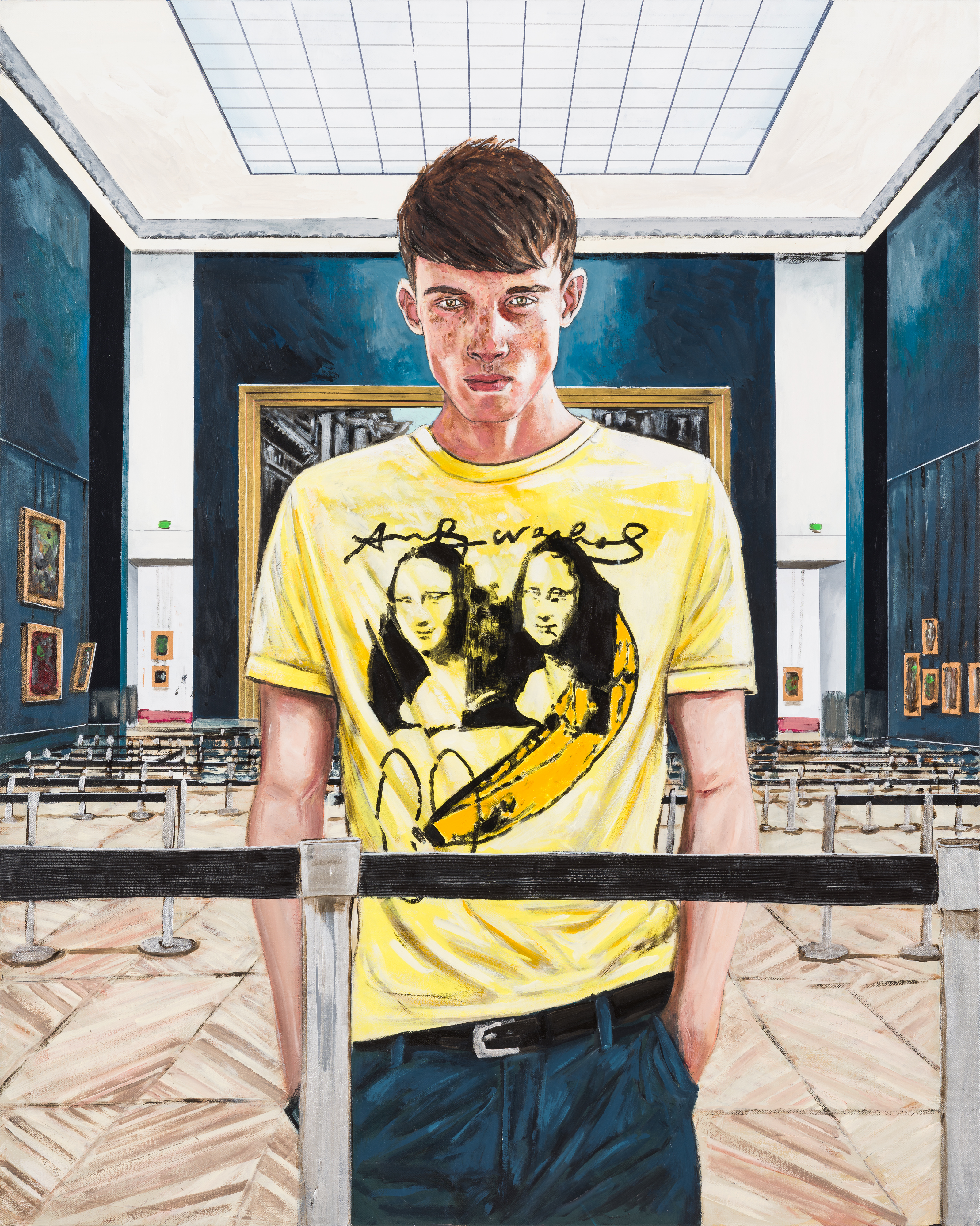 portrait of tourist