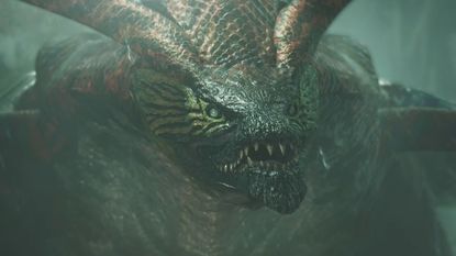 An upclose picture of the Uth Duna and it's scaly skin