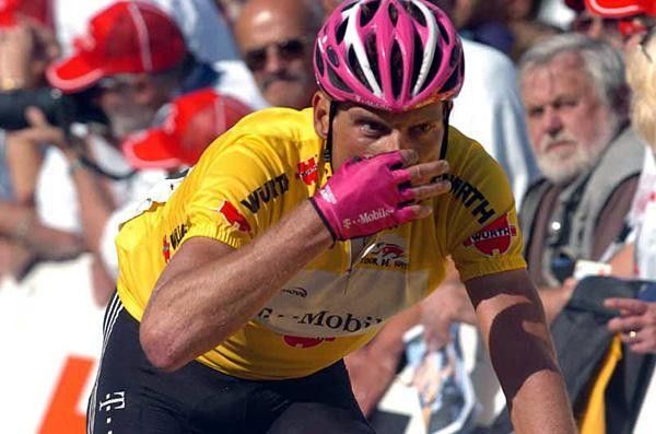 Jan Ullrich (T-Mobile) wasn't delighted with his performance today