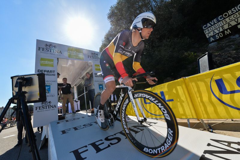 Belgian champion Kristof Vandewalle (Trek Factory Racing) was third last