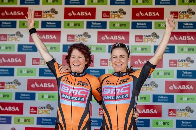 Esther Suess and Jane Nuessli take the overall lead after the prologue