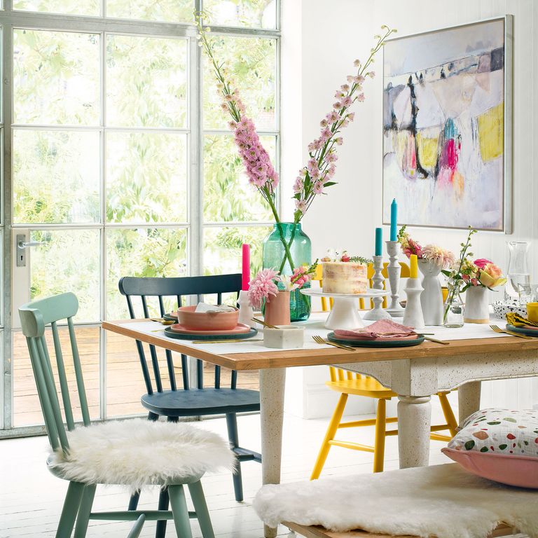 Kitchen table paint ideas what colours, areas and how to do it Ideal Home