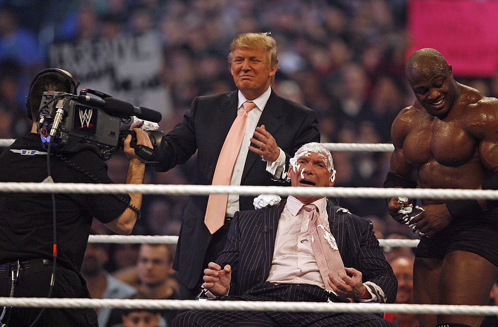 Donald Trump and Vince McMahon