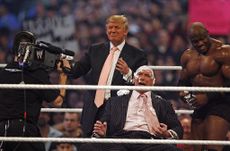 Donald Trump and Vince McMahon