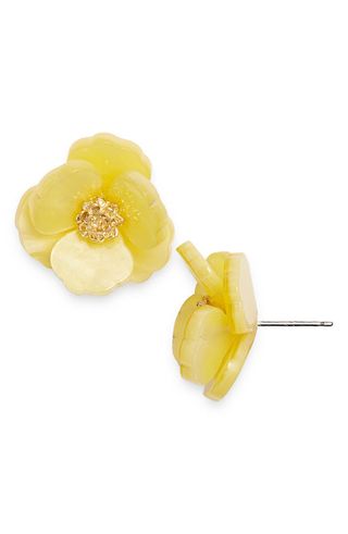 Floral Statement Stud Earrings