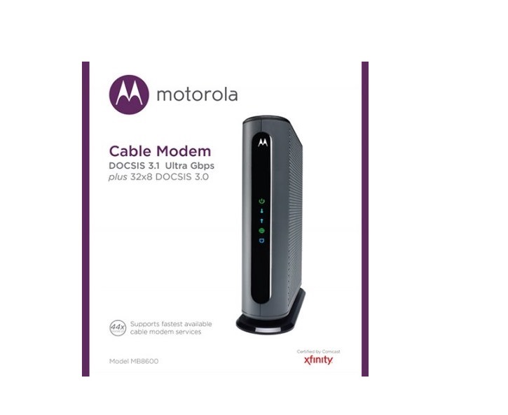 Motorola Docsis 3.1 2024 Cable Modem Model MB8600 Brand New