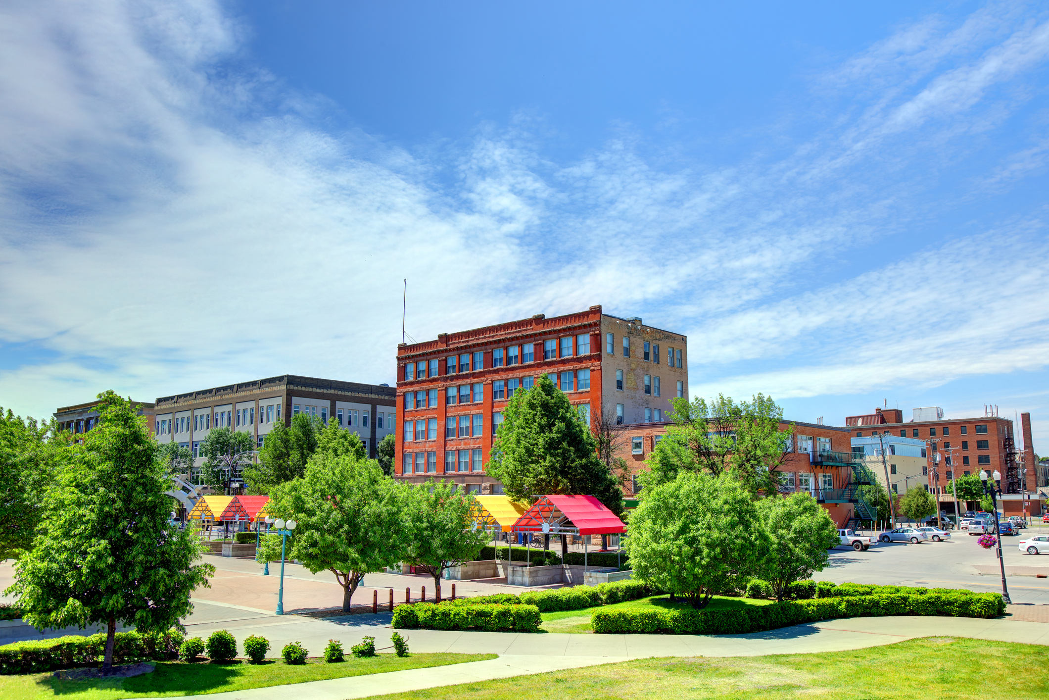 A view of downtown Grand Forks North Dakota