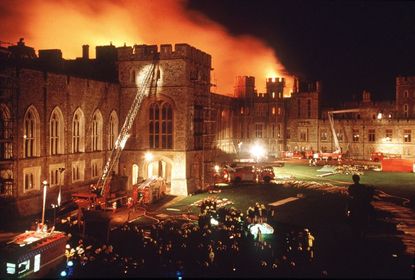 1992: Windsor Castle Catches Fire