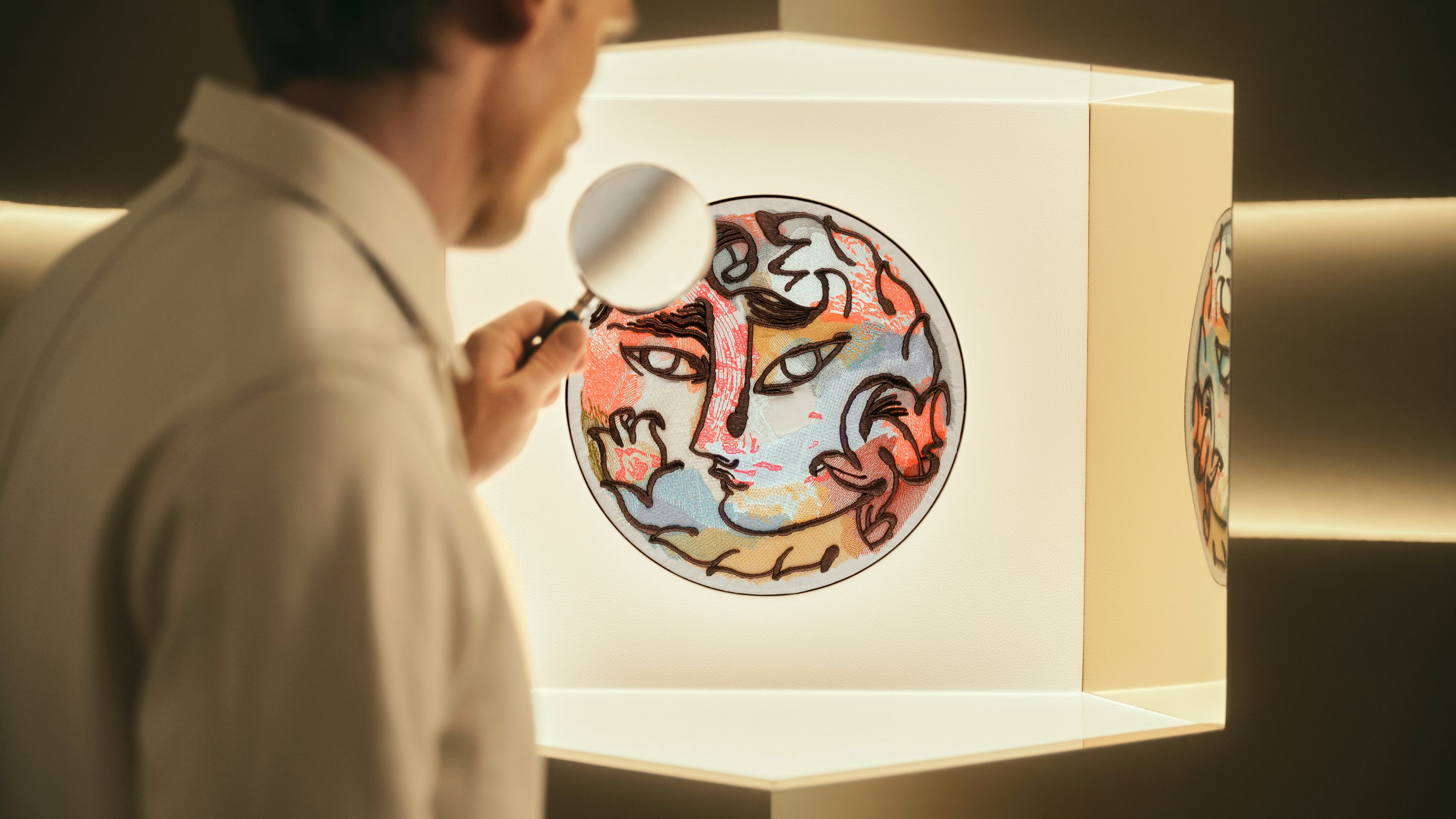 Memory and Motif vitrine