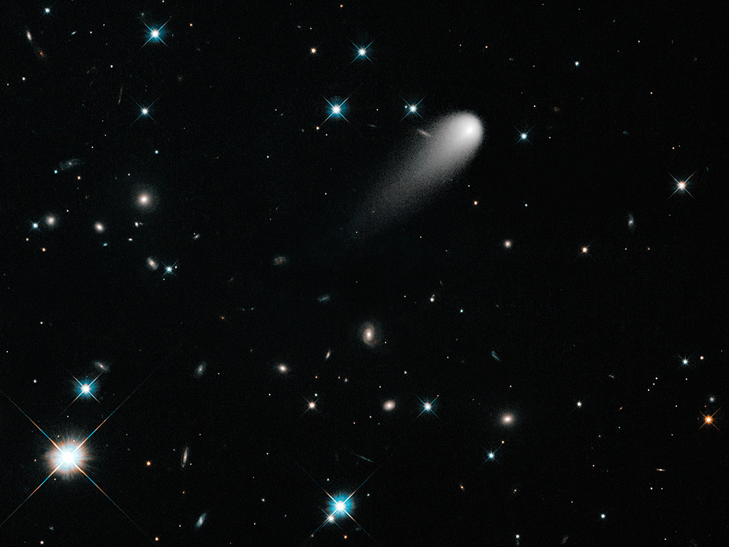 Comet ISON Hubble space wallpaper