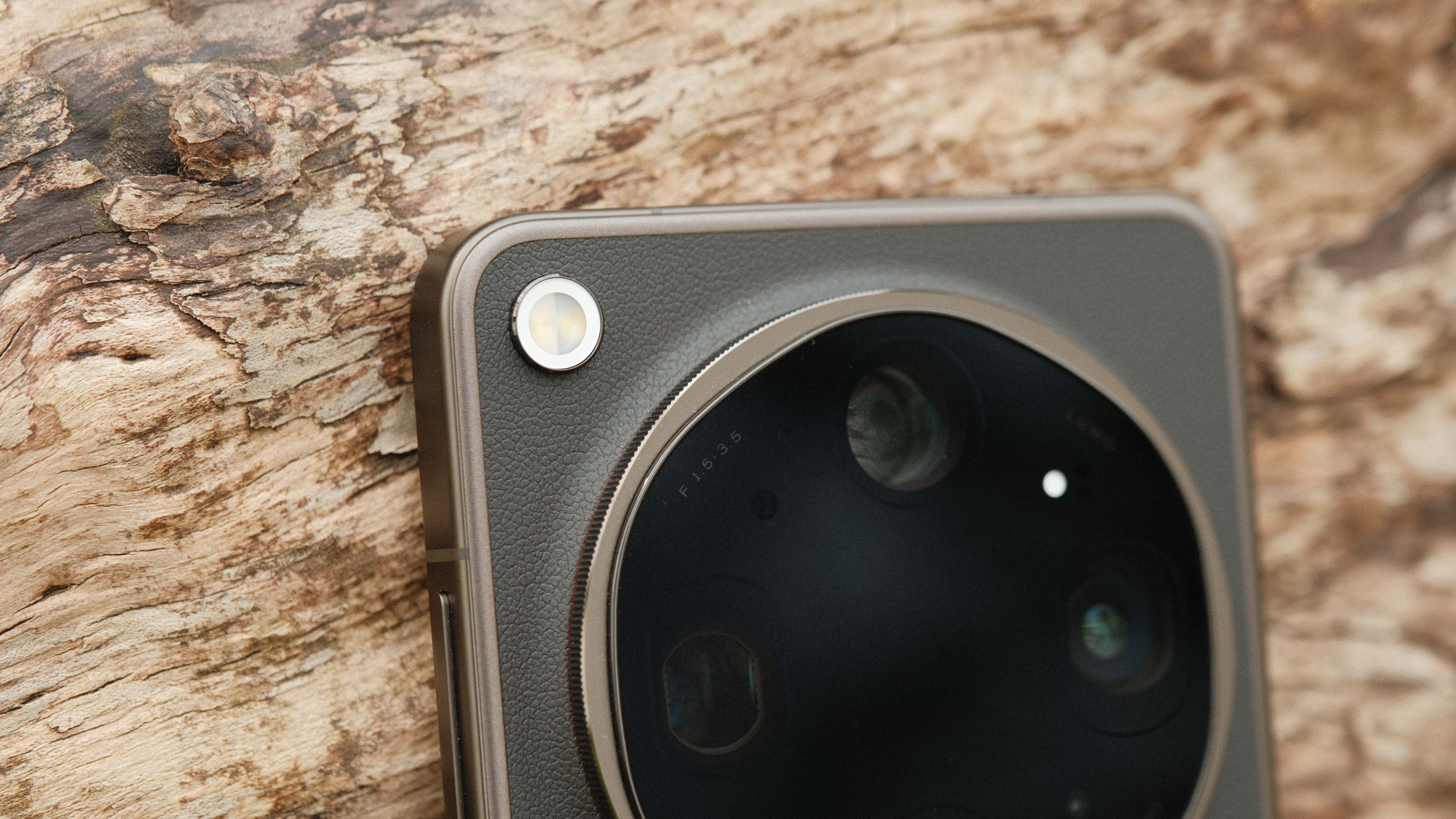 Close-up of the Oppo Find X9 Ultra camera module and rear flash