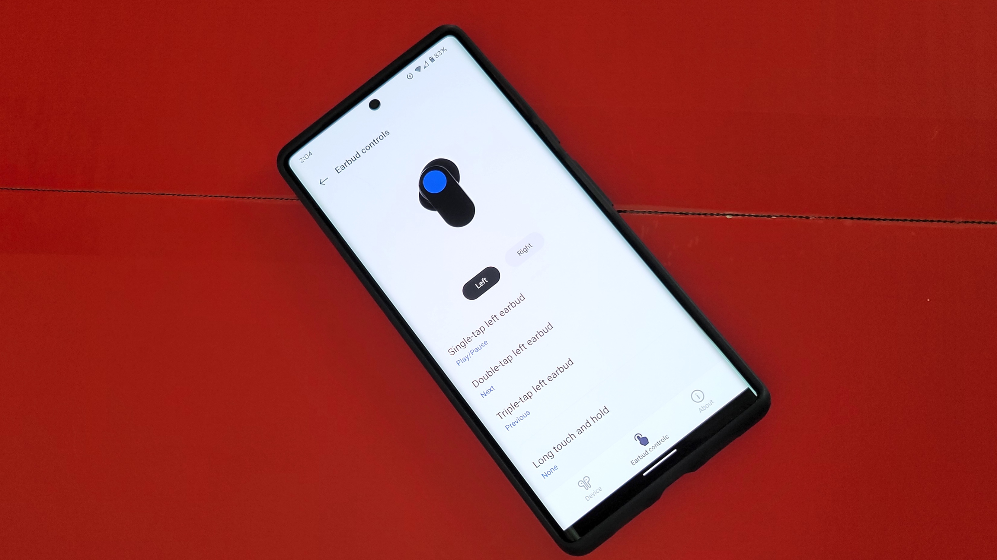 Customizing the OnePlus Nord Buds touch controls