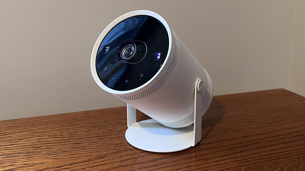 Samsung The Freestyle 2nd Gen on table