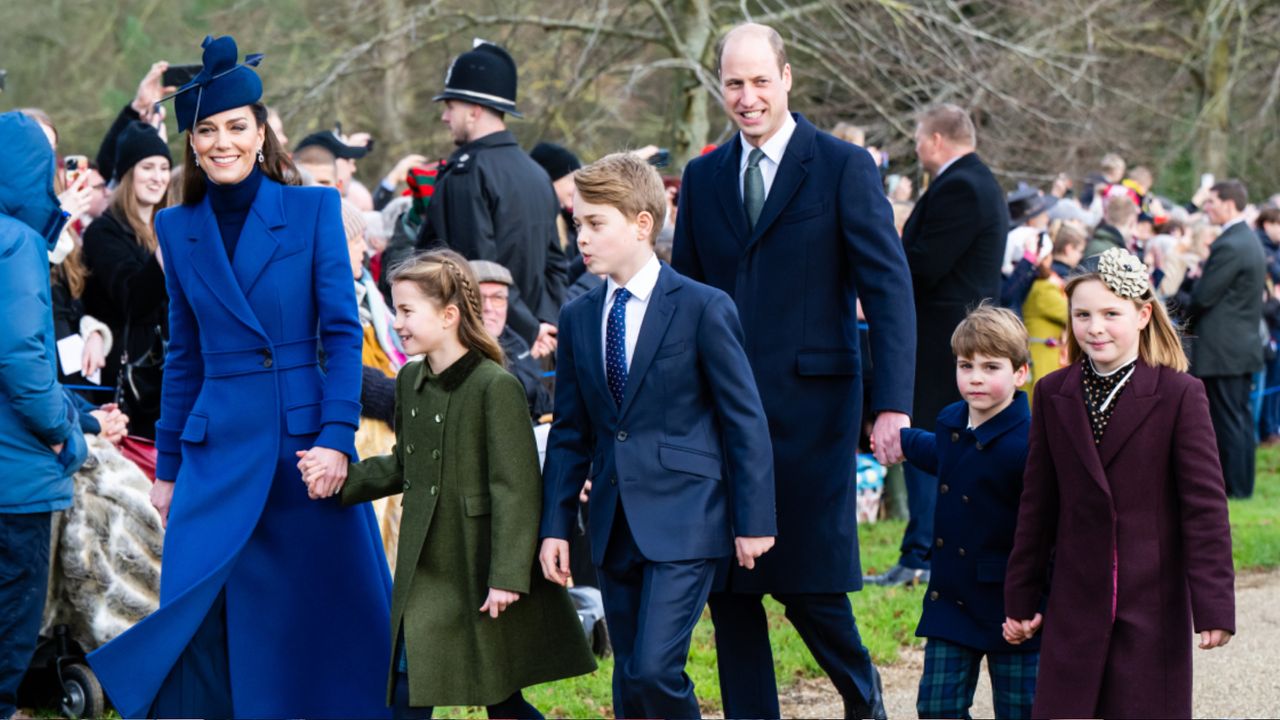 Princess Charlotte and Mia Tindall