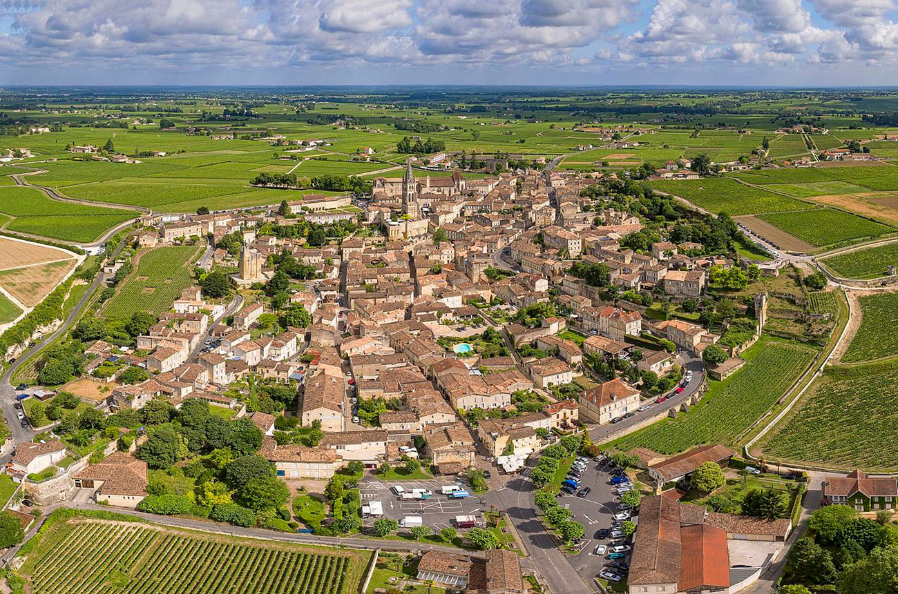 St-Emilion, and its surrounding vineyards: home of the 2012 Classification